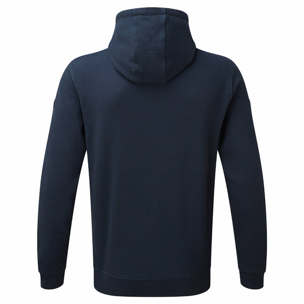 Gill Cavo Hoodie i navy set bagfra med detaljeret søm