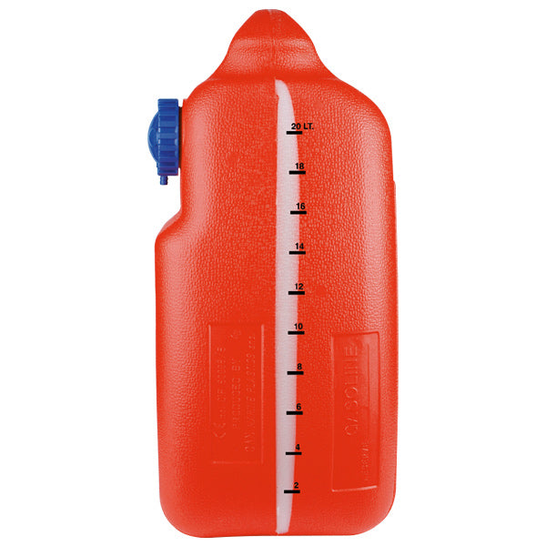 SeaTec benzintank placeret på båd, klar til brug.