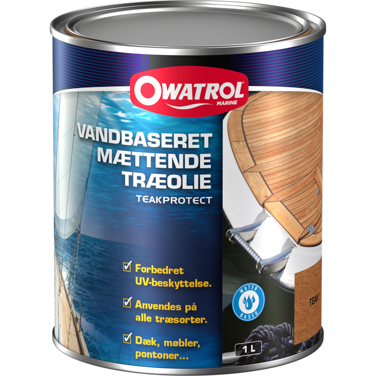 Owatrol, teak protect teak 1L