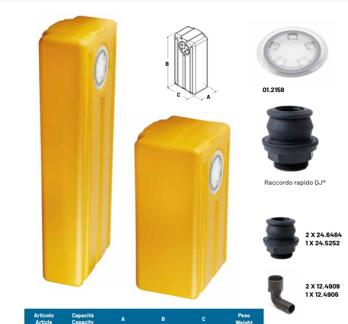 SeaTec, septitankki polyeteeniä 103 l.